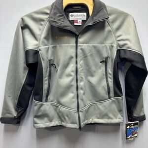 Columbia Titanium Interchange Tech Softshell Jacket Mens L Waterproof Gray NWT